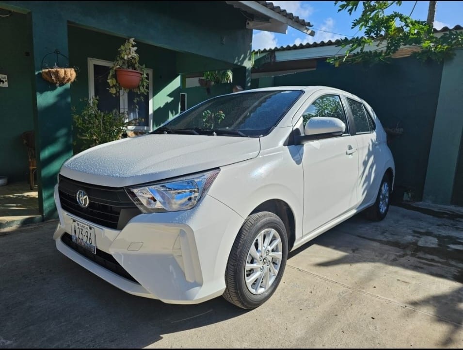 Toyota Agya rental vehicle